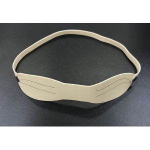 Rubber Inkless Double Sided Eyebrow Tattoo Fake Skin With Headband