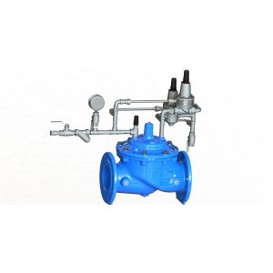 Blue Nylon Reinforcement Surge Anticipating Valve Hydraulically Operated