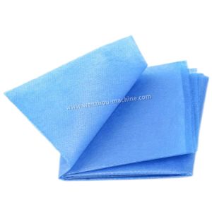 Disposable Bed Sheet Machine Medical Bedsheet Covers Nonwoven Bed Sheet Folding
