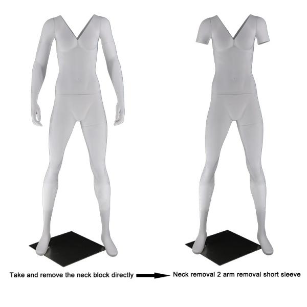 wholesale Fashion Full body Fiberglass Mannequin Man Invisible Mannequin for display