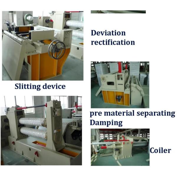 Colored Steel Coil Slitting Line Thickness 0.3 - 3mm 100 M Every Minute