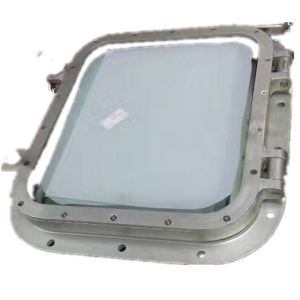 Quality Rectangular Welding Aluminum Marine Windows 600×850mm for sale