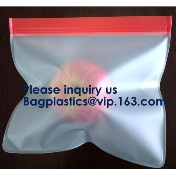 Buy Eco Bio Vaccum Bag For Food Storage Reusable Silicone Peva Bag Freezer Snack Pack Packaging Biodegradable Compostable at wholesale prices