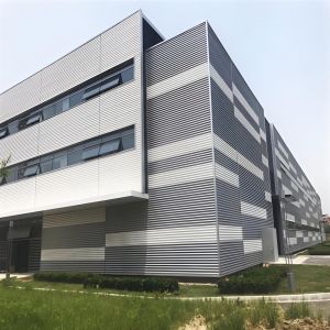 Steel Structure Prefab Car Showroom Warehouse Glass