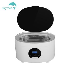 600ml Ultrasonic Jewelry Cleaner heater Timer 40KHz 35W Degas function