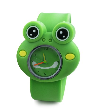 Digital Watch Cute Frog Slap 3D Cartoon Animal Boys Girls Gifts Quartz Wrist Watches Clock