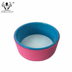 1.35kg Dharma Yoga Wheel For Beginners , Gym Yoga Equipment High Density TPE