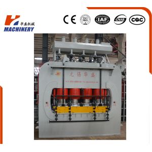 Automatic plywood hot press machine