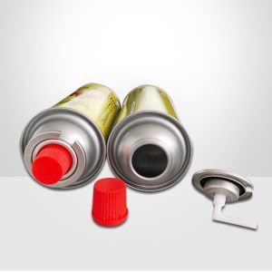 OEM One Inch Butane Camping Gas Furnace Valve 223g With Red Cover For Aerosol