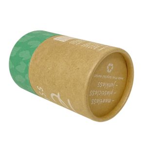 140mm Cylinder Cardboard Packaging Handmade Kraft Paper Cylinders