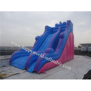 Quality Commercial inflatable slide , inflatabl mega slide , giant slip n slide for sale