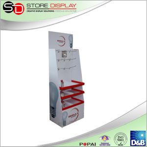 Quality Luxury pop cardboard pallet cosmetic display stand for revlon for sale