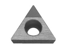 TBGW / TCGW Diamond Cutting Tools PCD Tipped Indexable Turning Inserts For Alloy