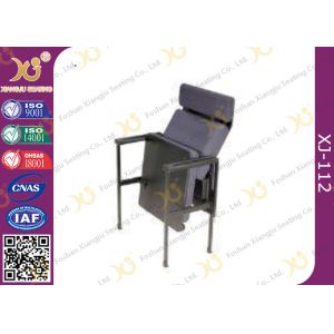 Metal Lecture Hall Seating / Musical Hall Seats / Stacking Church Chairs with