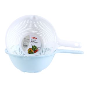 Wear Resistant Vegetables Washing Basket Convenient Drainage