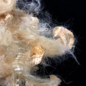 Quality 1.5D 2D Natural Protein Soybean Fiber For Spinning Or Filling for sale