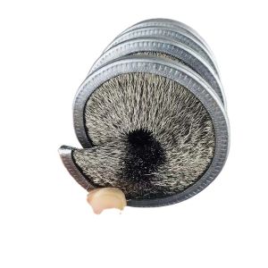 Galvanized Metal Spiral Coil Spring Brush Roller For Polishing