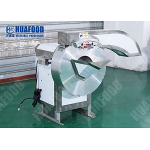 380V Three Phase Commercial Vegetable Cutter , Manual Potato Chips Cutting