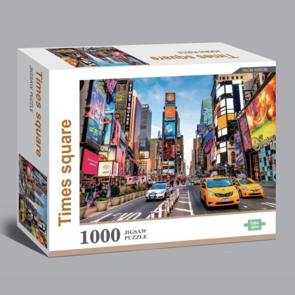 Buy NY City Time Square 1000pcs Jigsaw Puzzle Gift Box at wholesale prices