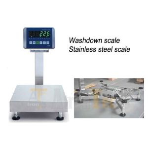 Quality Stainless Steel Structure Waterproof Weighing Scale IP69K 400x500 Mm for sale
