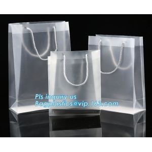 Merchandise Plastic Glossy Retail Bags | Die Cut Handles | Perfect For Shopping,