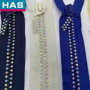 Buy cheap Garment Diamond Zipper Eco Friendly Fashionable For Any Occasion from wholesalers