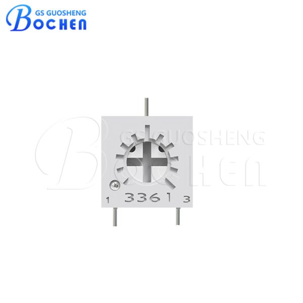 Buy 3361P 0.25W 1/4˝ Square Single Turn SMD Cermet Trimmer Trimming Potentiometer at wholesale prices