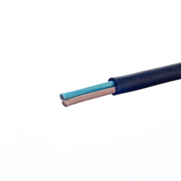 2 Core Conductor Copper Fire-Resistant Power Cable for Outdoor Camp H07RN-F 2x0.75/1/1.5/2.5mm2 Fire-Resistant Outdoor