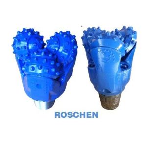 Mining Rotary Tricone Drill Bit , Tci Tricone Bit IADC Code 542 642 712 for Hard