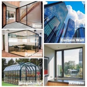 Greenhouse 16A 19mm Double Glazed Windows Glass