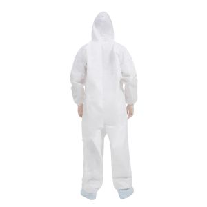 ISO13485 Disposable Protective Coverall With Shoe Cover