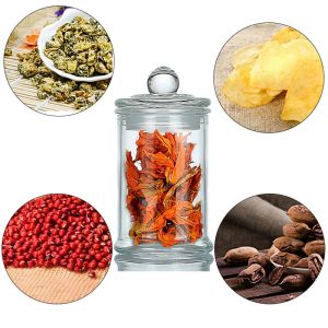 2500ml Spice Storage Borosilicate Wide Mouth Glass Jars