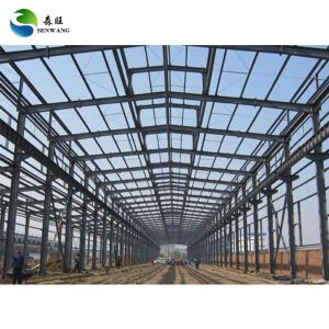 Customizable Versatile Steel Frame Warehouse Construction With Sandwich Panel