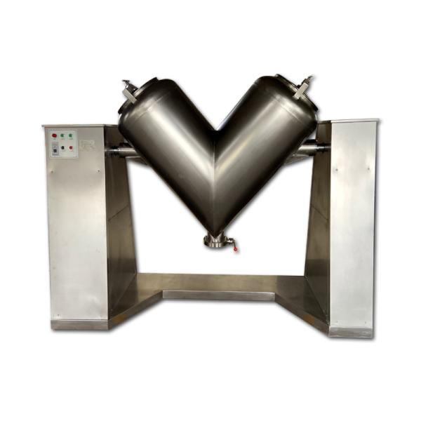 Buy Powder Seasoning Stainless Steel V-shaped Mixer Granule Blender at wholesale prices