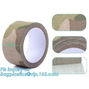 Multi design camouflage cloth adhesive duct tape for outdoors,Camouflage Casting