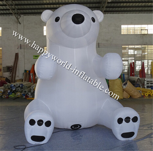 Buy Very cute inflatable polar bear, great for advertising at wholesale prices