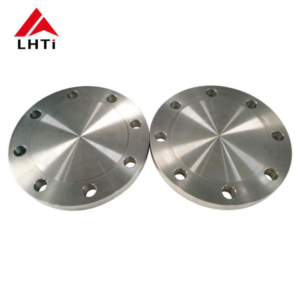 Buy Strong Ti Gr2 Blind Pipe Flanges EN10204 3 1 DN200 PN10 Type A High Hardness at wholesale prices