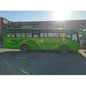 Second Hand Mini Van Yutong ZK6102D Front Engine Bus 43seater Double Doors LHD