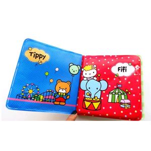 Learning washable kids book,floating inflatable waterproof bath book