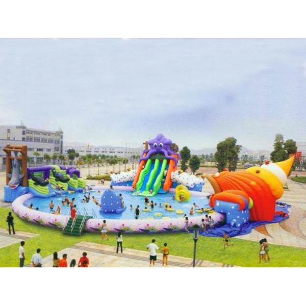 Buy Commercial Inflatable Water Park Games For Business Rental at wholesale prices