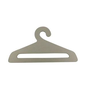 Kraft Cardboard Clothes Hangers 3mm 17'' Custom Logo Eco Recyclable Paper