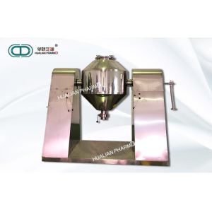 China Double Cone Industrial Vacuum Dryer Vacuum Drying 550kgs 304 316L Customized on sale