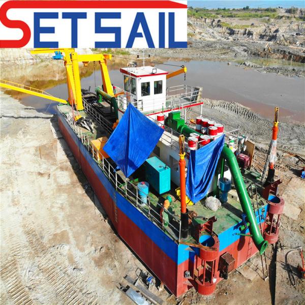 Cutter Suction Dredger with Vacuum Meter Lifelong After-sales Service 40000