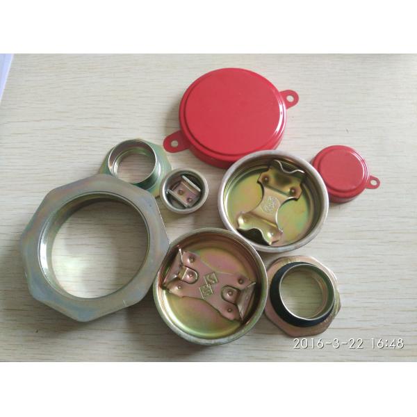 Custom Tab seal, Tri-sure, thread cover, vat flange; color printing can be customized according to customer requireme