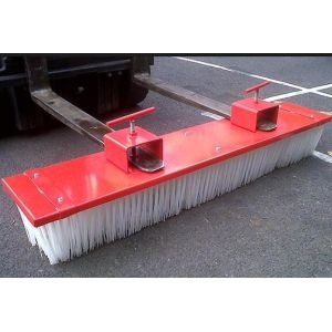 Industrial Grade 8 Rows Abrasive Filament Push Broom Brush Head