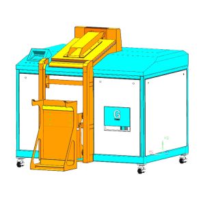 Automatic 300KG Converting Food Waste To Manure Decomposer Equipment