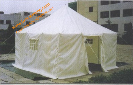 Pole-style Galvanized Steel Waterproof Canvas Army Military Tent