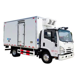 Quality Isuzu Refrigerated Truck for Pork and Beef Preservation Dimensions L x W x H 5995x2310x3120 mm Temperature Range -20 for sale