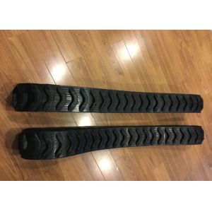 Wheelchair Robot Continuous Rubber Track 42 Links 150mm Width