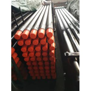 Trenchless Black S135 Drill Pipe Length 4.5m OD 3.5" High Grade Steel